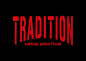 Preview: "TRADITION" T-Shirt unisex schwarz